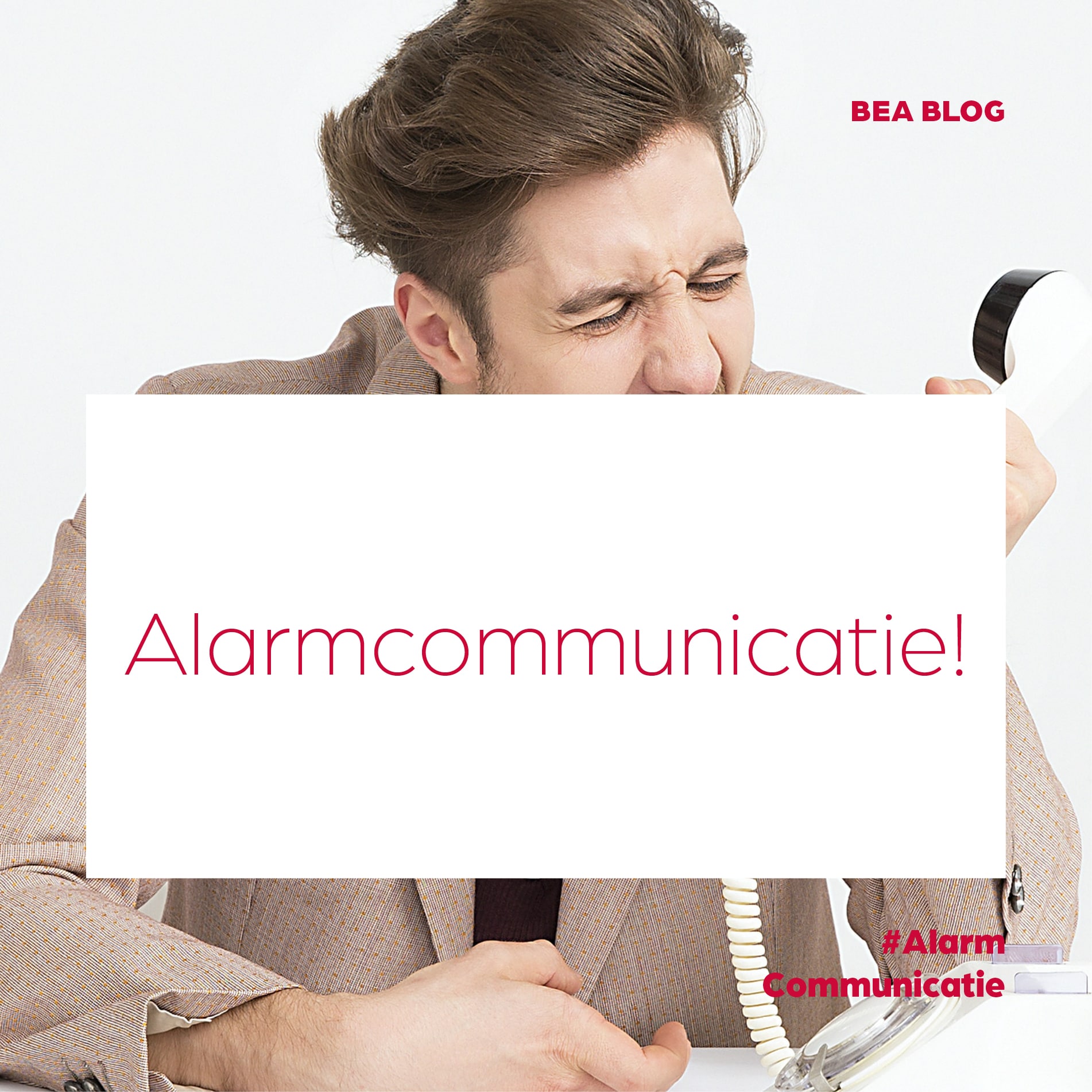 Alarmcommunicatie - blog Arend Voogt