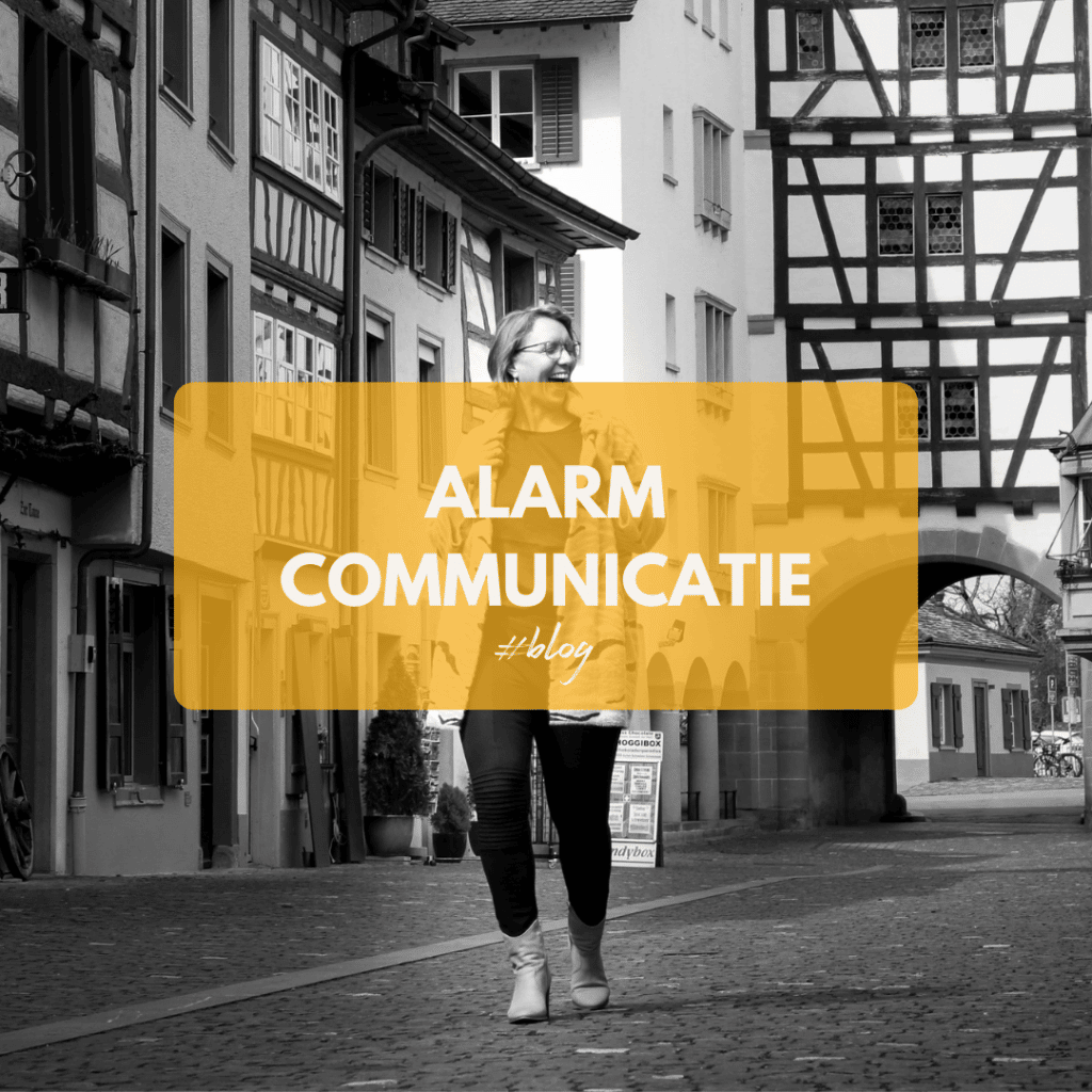 Alarm communicatie - blog Bureau Delight